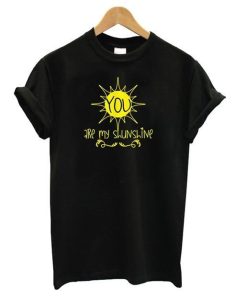 My Sunshine Black T-Shirt qn