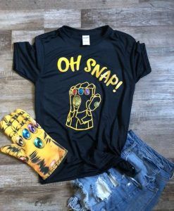 Thanos snap Inspired T-Shirt qn