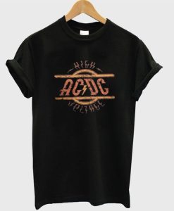 acdc voltage t-shirt qn