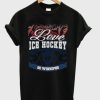 love ice hockey t-shirt qn