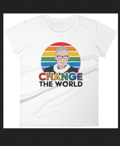 CHANGE THE WORLD Feminist T-Shirts TPKJ2