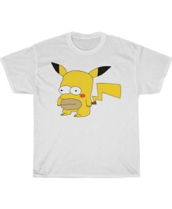 Homer Pikachu Funny T-Shirt tpkj2