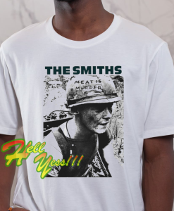 The Smiths Shirt Meat is Murder Morisset t-shirt
