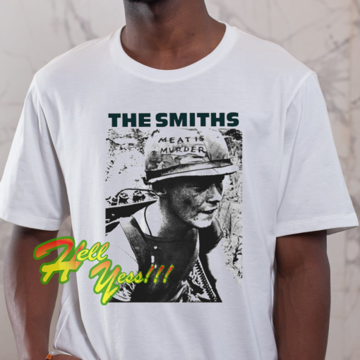 The Smiths Shirt Meat is Murder Morisset t-shirt