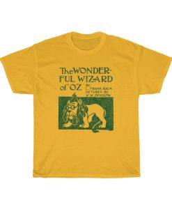 Wizard of Oz Original Book Cover T-Shirt thd