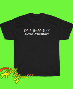 hel_Disney Cast Member Friends t shirt