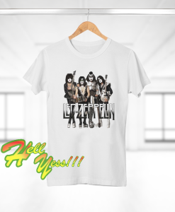 KISS Led Zeppelin Parody T-Shirt