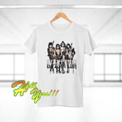 KISS Led Zeppelin Parody T-Shirt