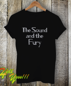 As Worn By Ian Curtis The Sound And The Fury T Shirt