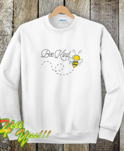 Bee Kind Yellow Sweatshirt