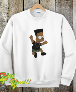 Black Bart Simpson Sweatshirt
