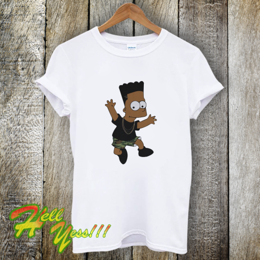 Black Bart Simpson T-Shirt