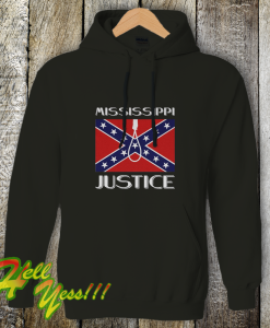 Confederate Flag Mississippi Justice Hoodie