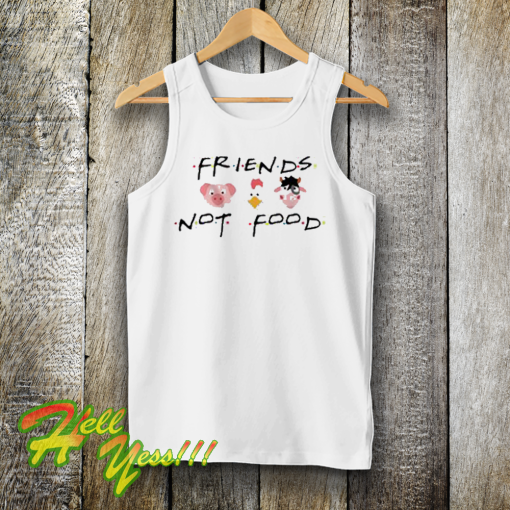 Friends Not Food Vegan Runway Trend Tank Top