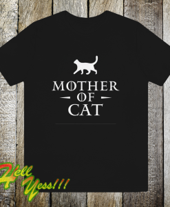 Mother of cats t-shirt