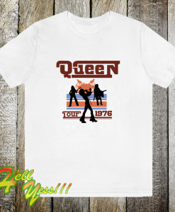 Queen tour 1976 t-shirt