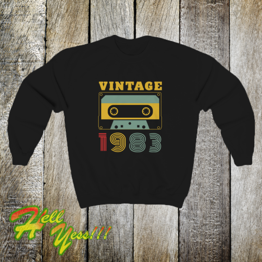 1983 Birthday Retro Vintage Sweatshirt
