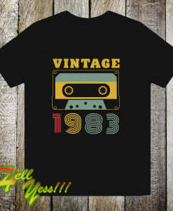 1983 Birthday Retro Vintage T shirt