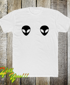 Alien Boobs T Shirt
