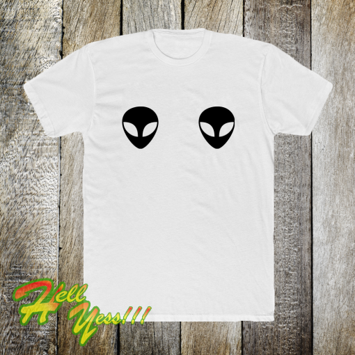 Alien Boobs T Shirt