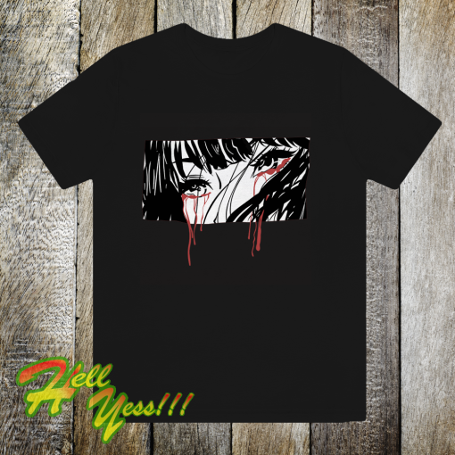 Crying Girl Manga T-shirt