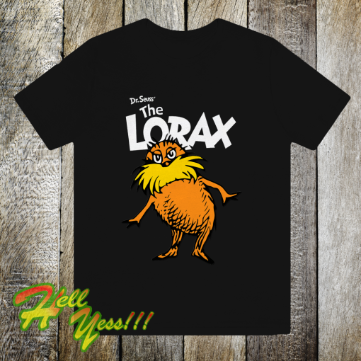 Dr Seuss The Lorax t-shirt Black