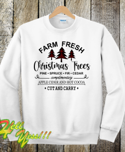 Farm Fresh Christmas Sweatshirt