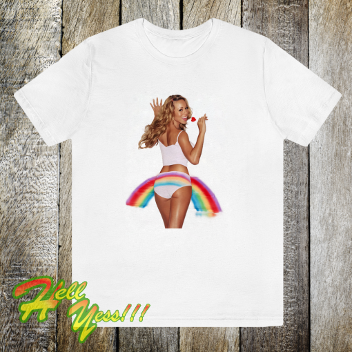 Mariah carey rainbow t shirt