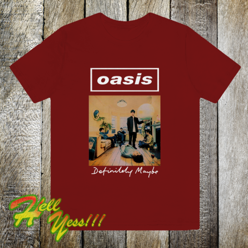 Oasis Band Definitely Maybe T-Shirt