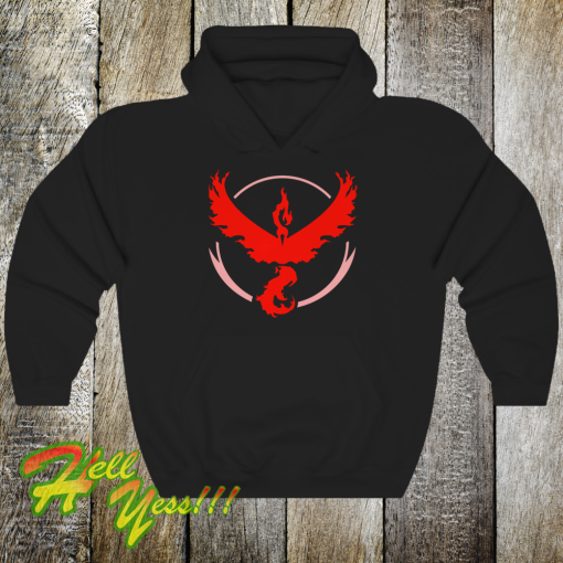 Pokemon Go Team Valor Hoodie