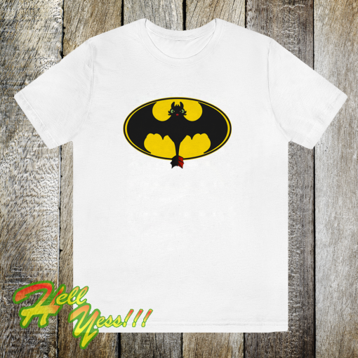 Toothless Batman Logo T Shirt