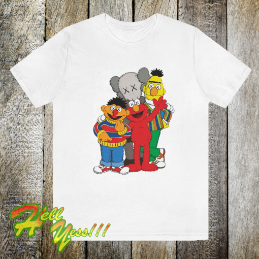 Uniqlo Kaws X Sesame Street Family T Shirt