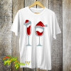Christmas Wine Santa Cuttable T Shirt