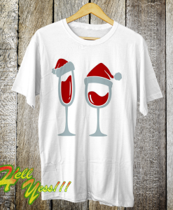 Christmas Wine Santa Cuttable T Shirt