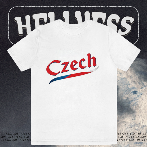 Czech Republic Script World Cup 2022 T Shirt TPKJ1