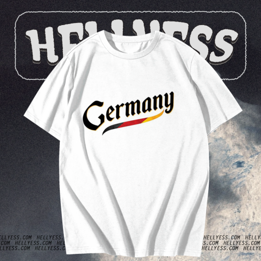 Germany Script World Cup 2022 T Shirt TPKJ1