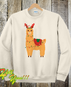 Lamma Christmas Sweatshirt