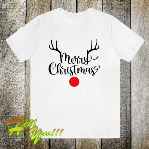 Merry Christmas Reindeer Shirt