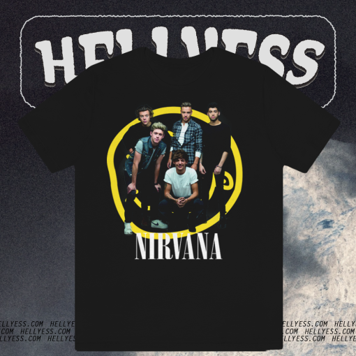 Nirvana X One Direction Tshirt