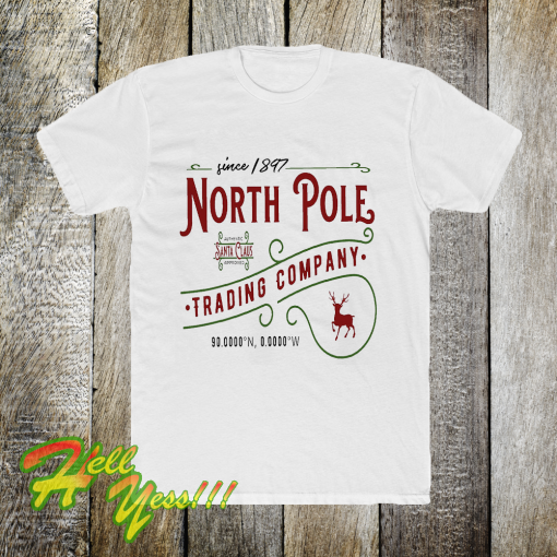 North Pole Christmas T Shirt