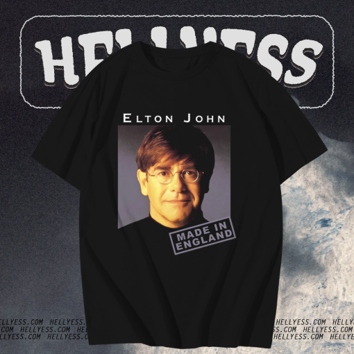 Elton John Made In England Tour TShirt TPKJ1