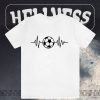 Heartbeat Fotball T Shirt TPKJ1