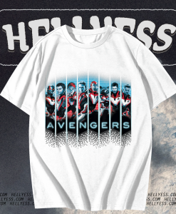 Marvel Avengers Endgame Grid Panel T-Shirt TPKJ1