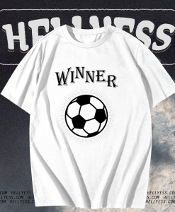 Soccer Winner Goal Champion Soccer Ball Football T Shirt TPKJ1