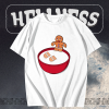 Gingerbread man and milk T Shirt TPKJ1