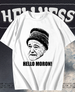 Grumpy Old Men Movie Quote Hello Moron 90s Fan T Shirt TPKJ1
