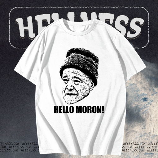 Grumpy Old Men Movie Quote Hello Moron 90s Fan T Shirt TPKJ1