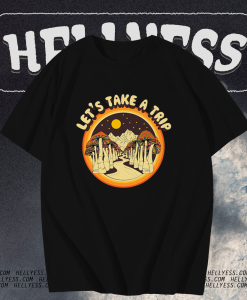 Let’s Take a Trip Mushroom T Shirt KM TPKJ1