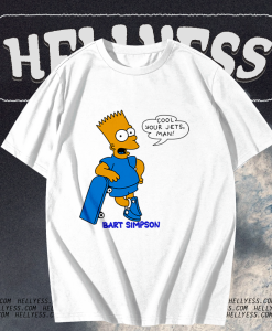 Cool Your Jets Man Bart Simpson T-Shirt TPKJ1