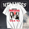 Nirvana in Concert USA '91 T-Shirt TPKJ1